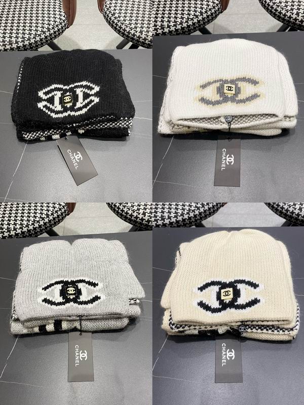 Chanel scarf hat 120901